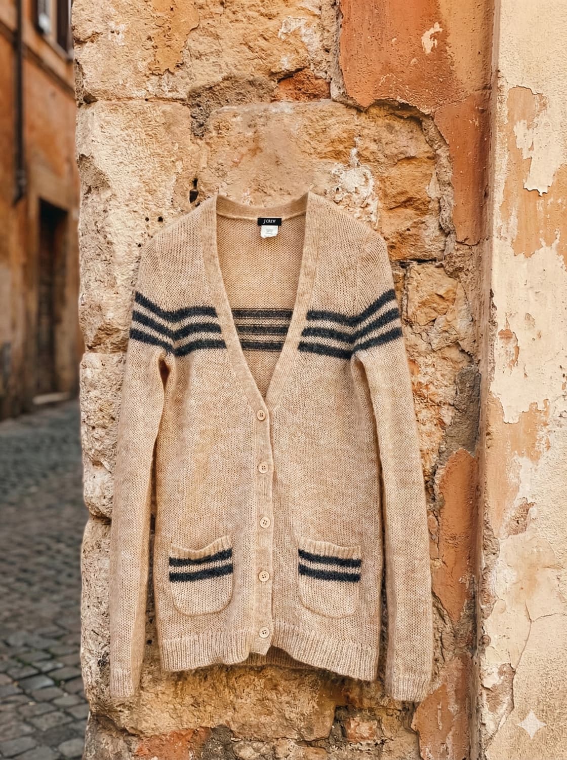 𝐉.𝐂𝐫𝐞𝐰 모헤어 가디건 상품이미지1