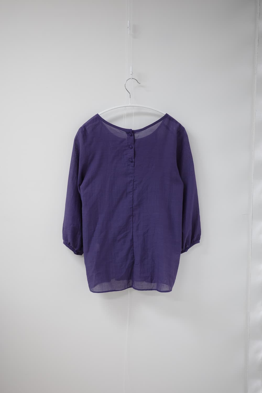 Purple pintuck blouse 상품이미지6