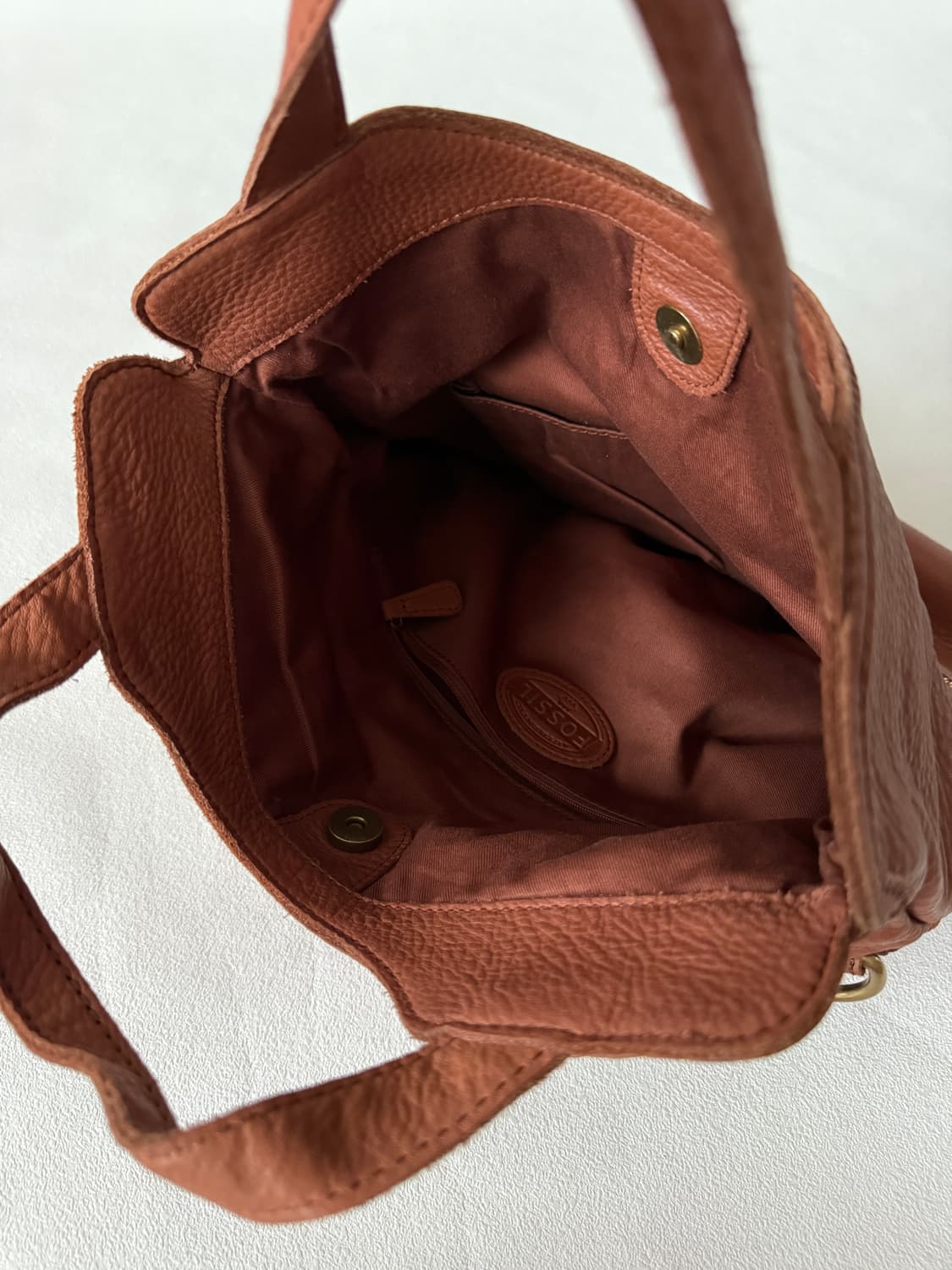 파슬(FOSSIL) 레더 토트 크로스백 상품이미지7