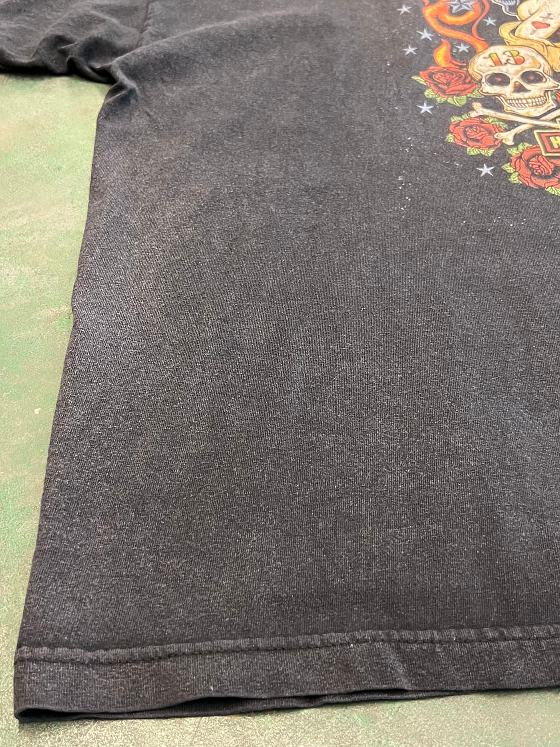 [3XL] 할리데이비슨 핀업걸 바이커 그래픽 반팔 티셔츠 상품이미지5