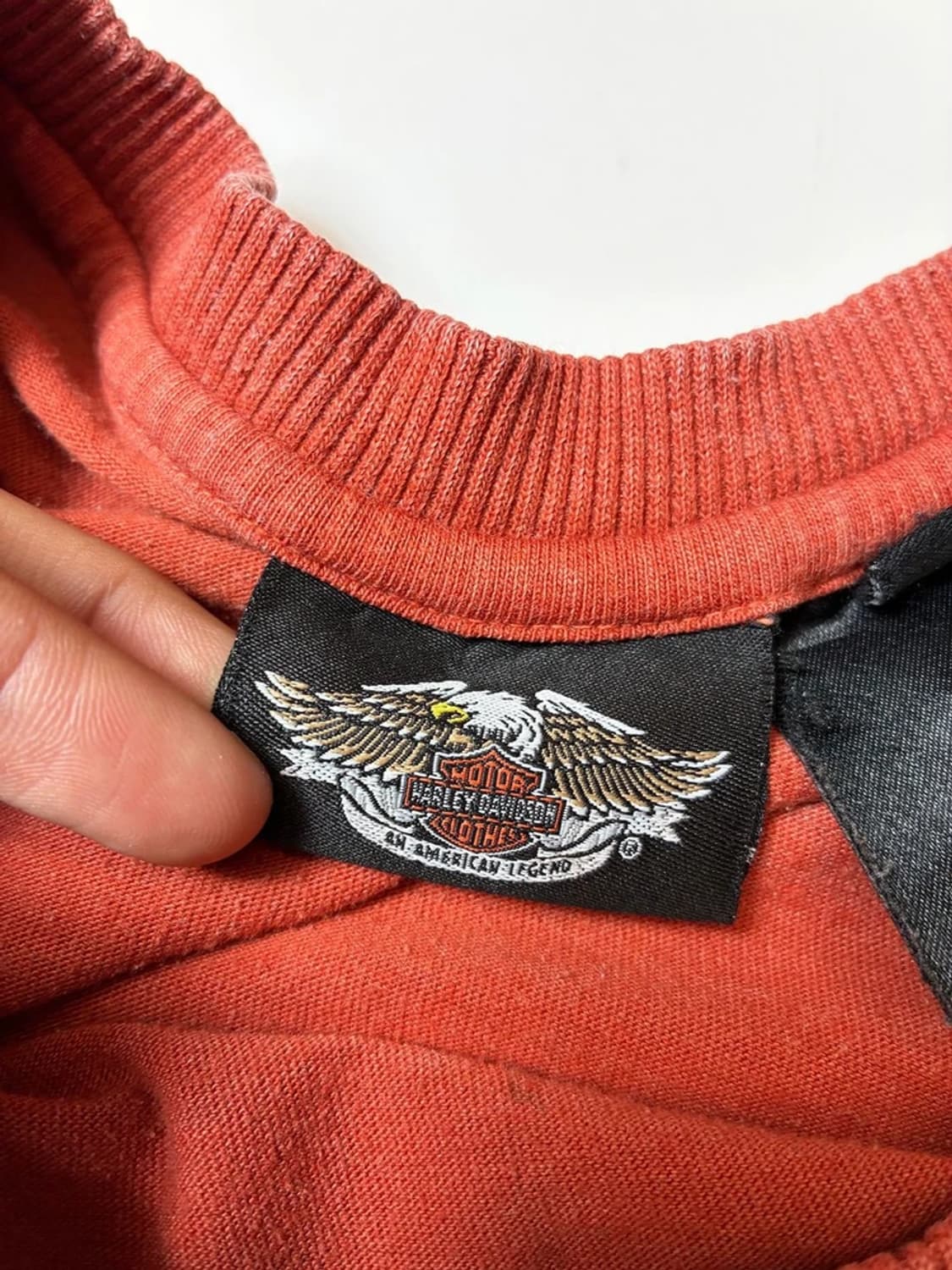 할리데이비슨 00's 시그니처 로고 오버 반팔 티셔츠 PN9055 상품이미지6