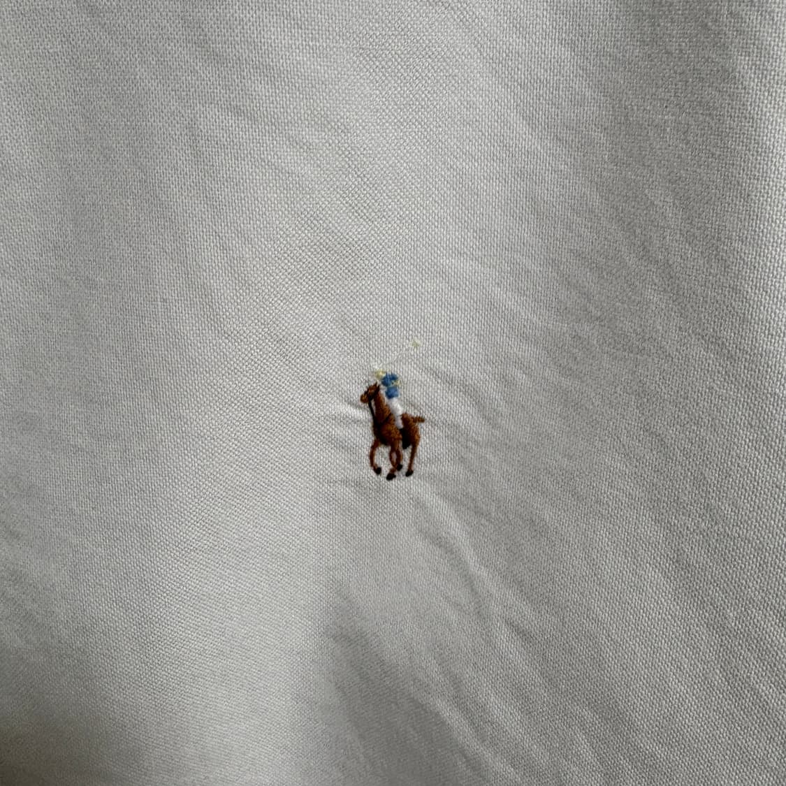 폴로 랄프로렌 야머스핏 옥스포드 셔츠 / 화이트, L 상품이미지5