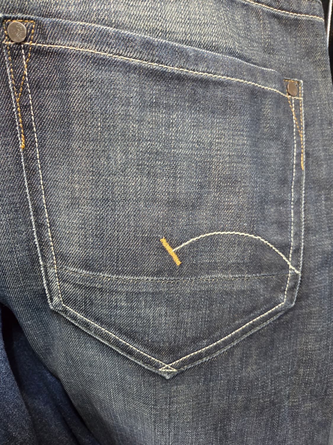 G-STAR 데님 워싱 청바지(W33/L32)새상품 /택없음 상품이미지5