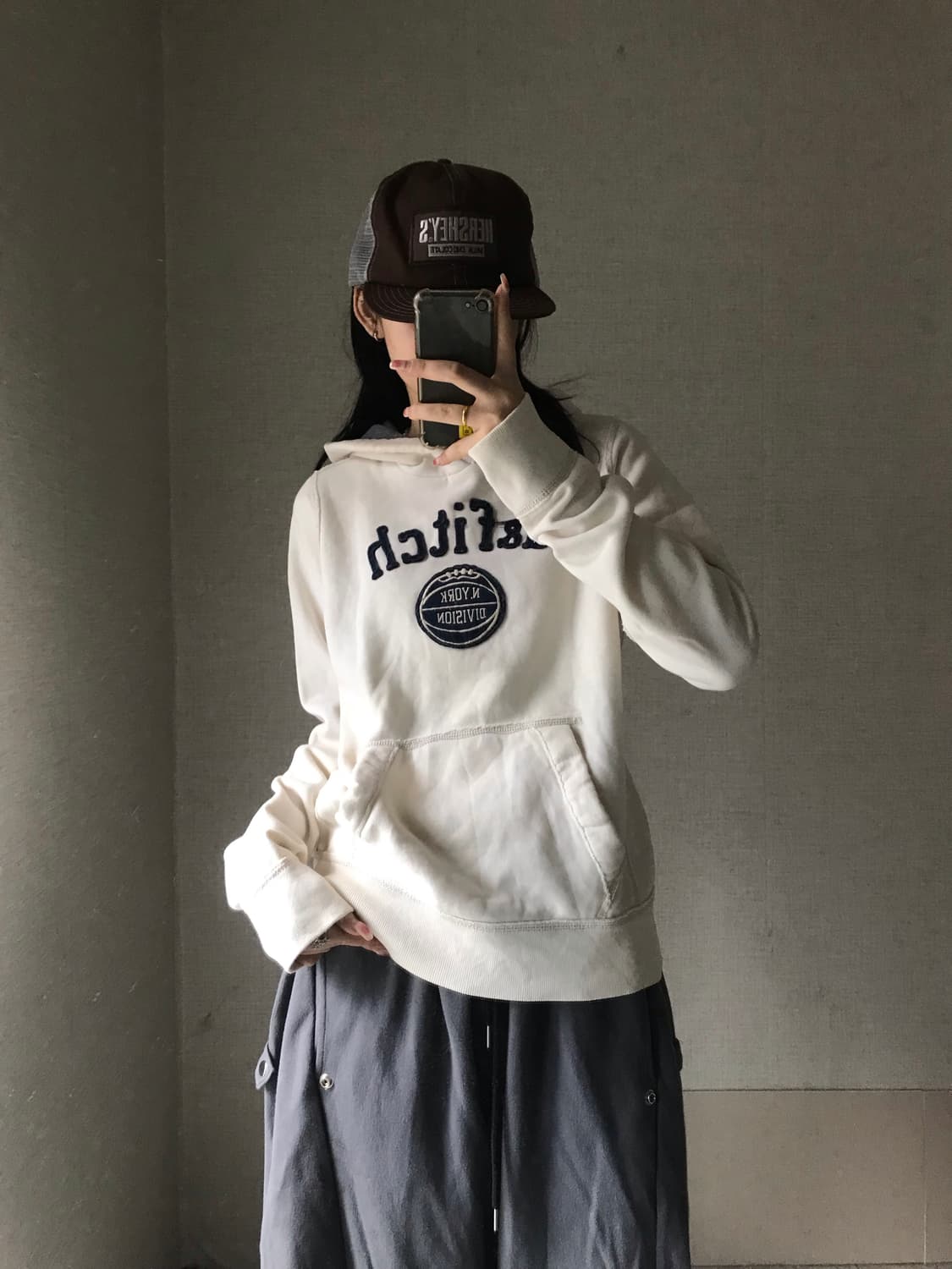 아베크롬비 아이보리 후드티 상품이미지5
