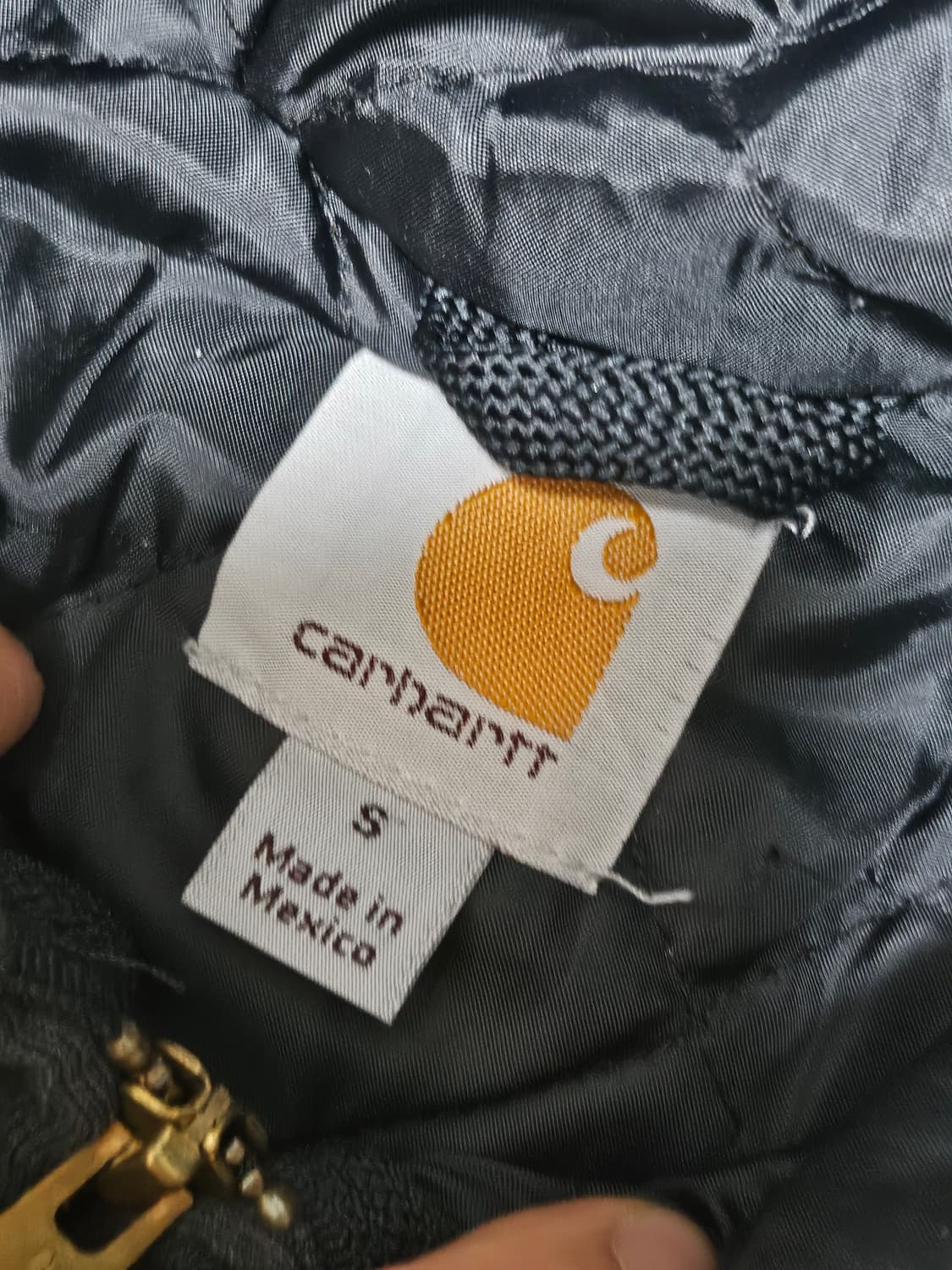 칼하트 레인디펜더 써멀 후드 집업 블랙 S 상품이미지4