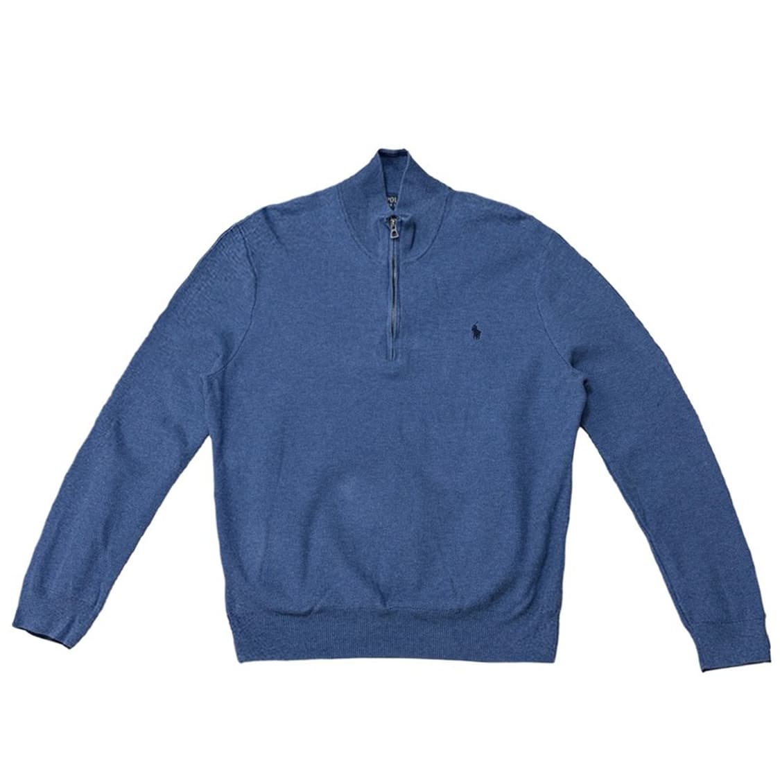 POLO RALPH LAUREN 코튼 쿼터 하프집업 스웨터 XL 상품이미지1