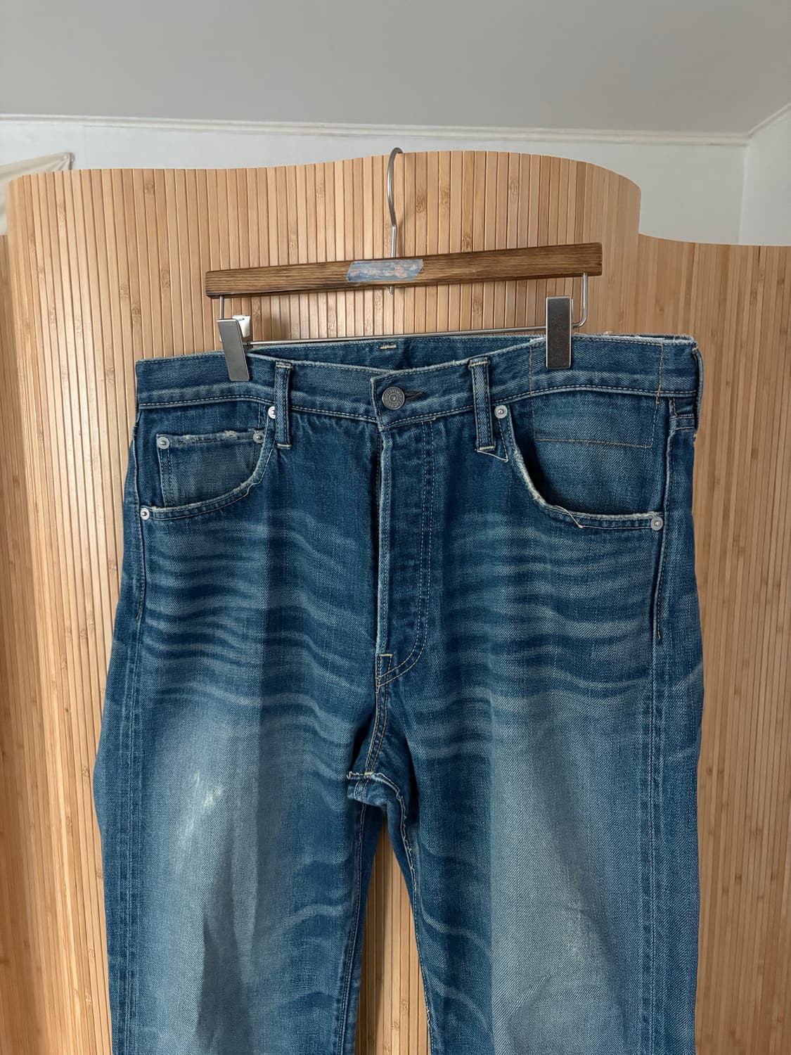 [34] 비즈빔 데님팬츠 셀비지 상품이미지2