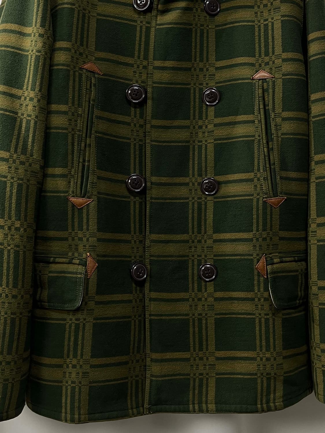 폴로 랄프로렌 시어링 프로그 플레이드 브리티쉬 밀리터리 헌팅자켓 상품이미지6