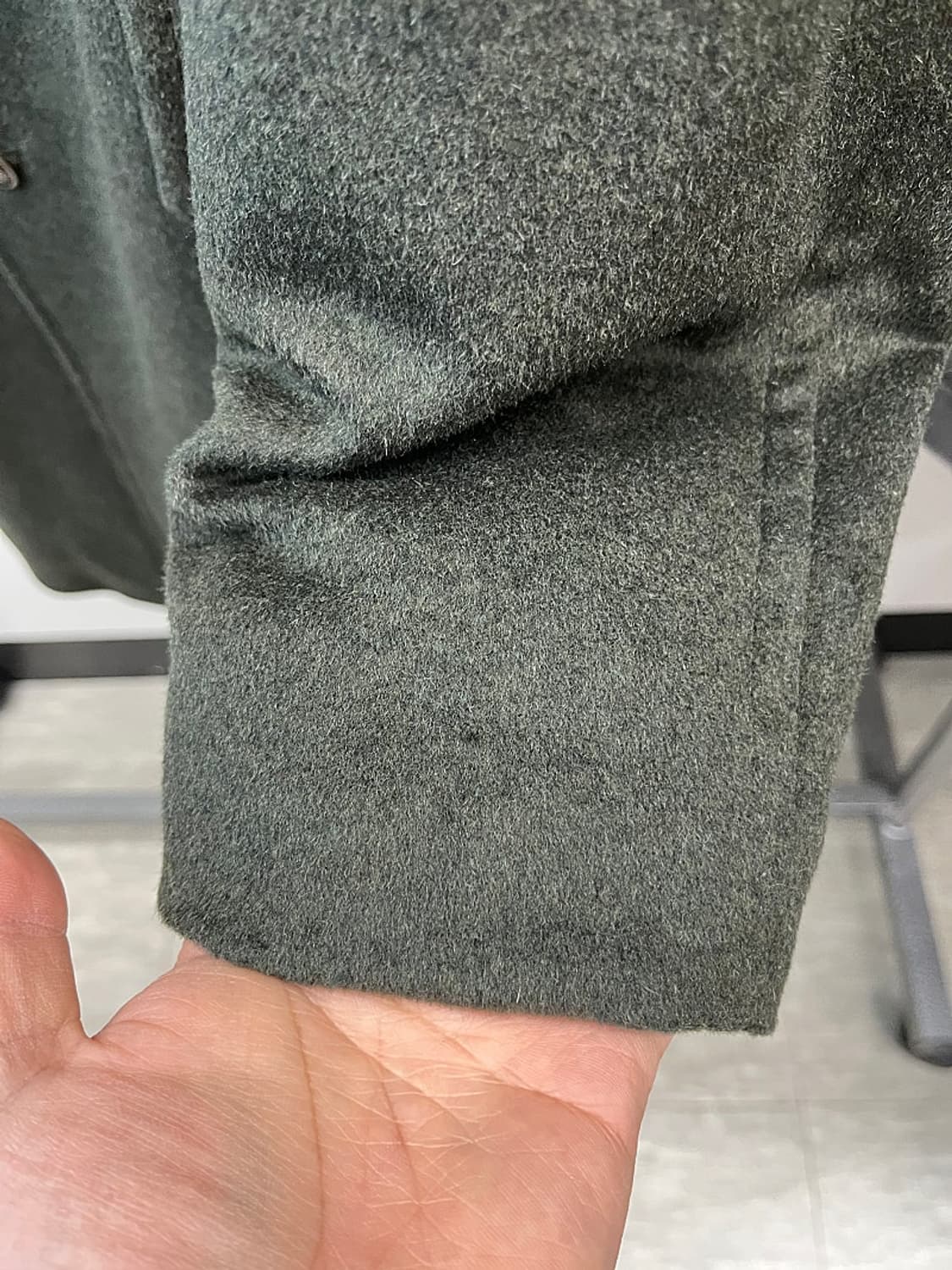 100-105) 제로세탄타 이태리 캐시미어 코트 상품이미지4