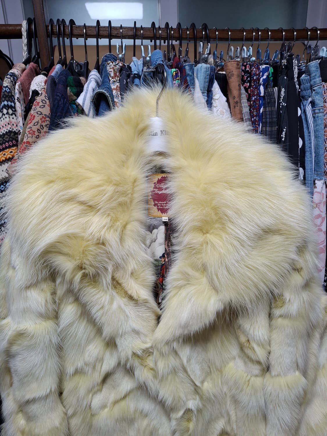 (마지막특가) 매긴 퍼 지켓 코트 38 상품이미지4