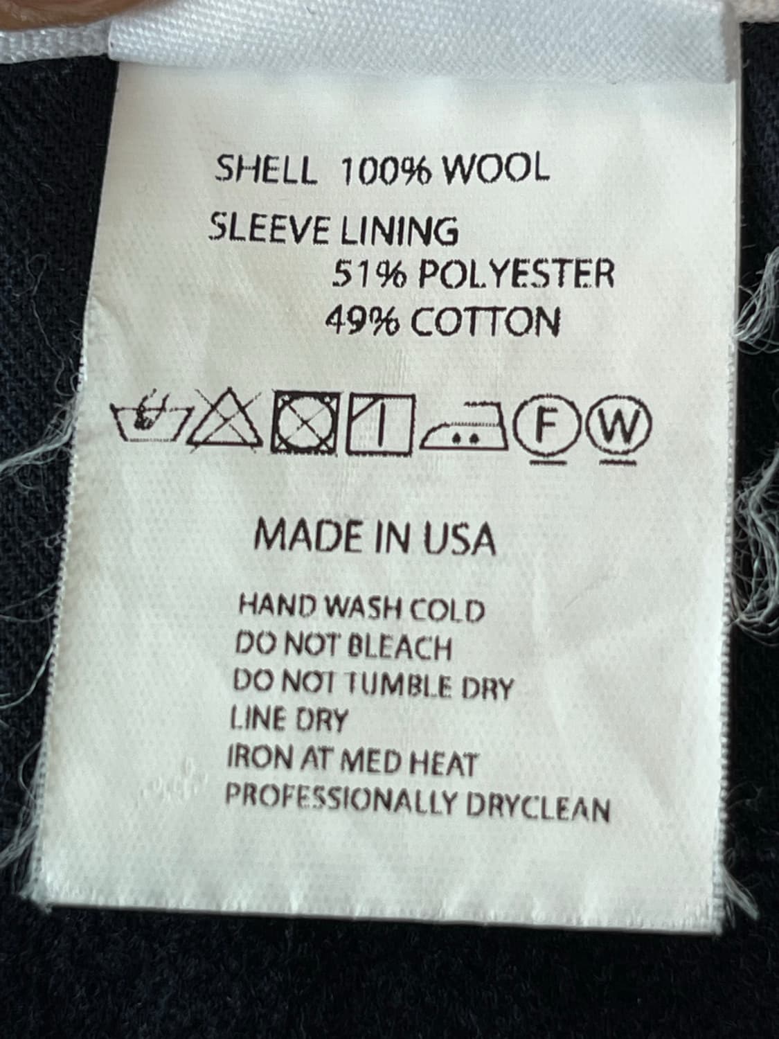 엔지니어드 가먼츠 베드포드자켓 네이비 20oz 멜튼울 s 상품이미지8