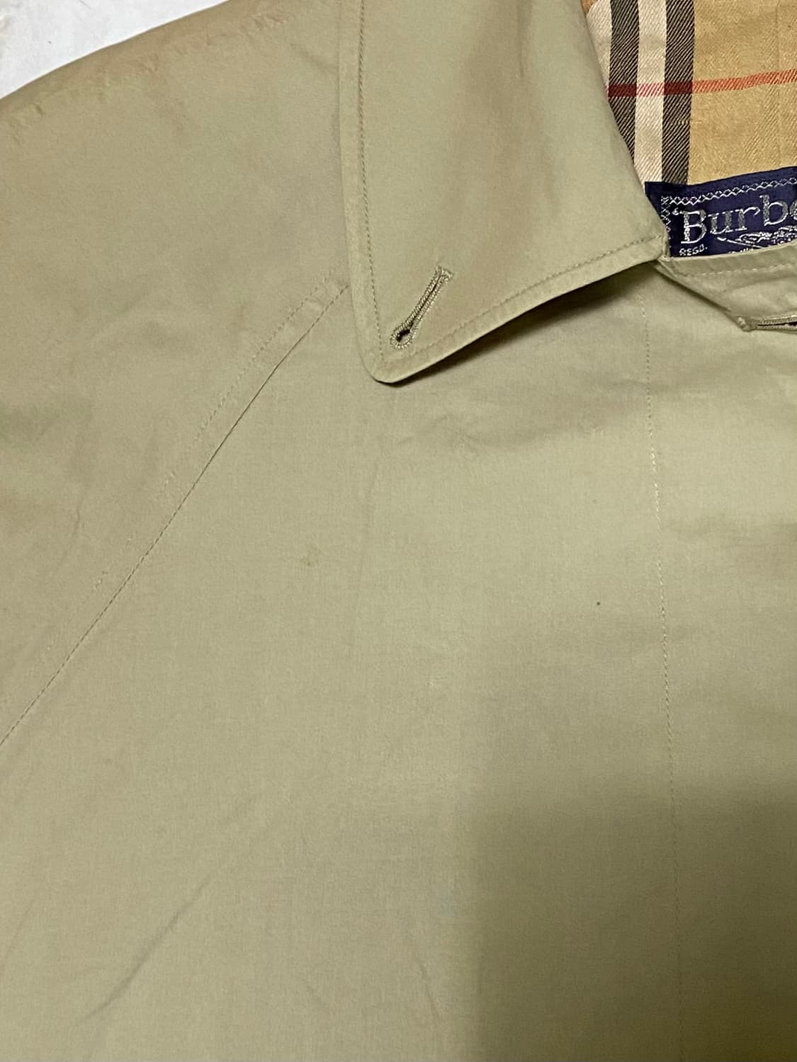 버버리 빈티지 코트 오버핏 100 사이즈 상품이미지3