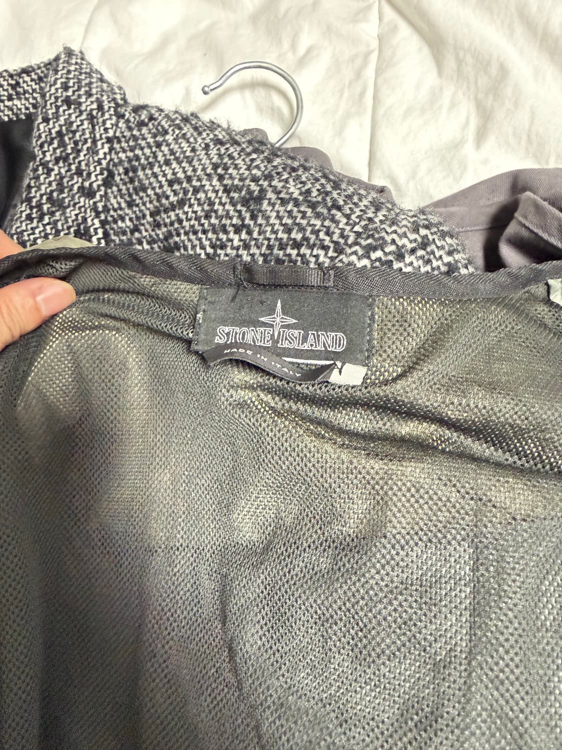 스톤아일랜드 * 쉐도우 나일론메탈 스파이더 봄버 상품이미지4