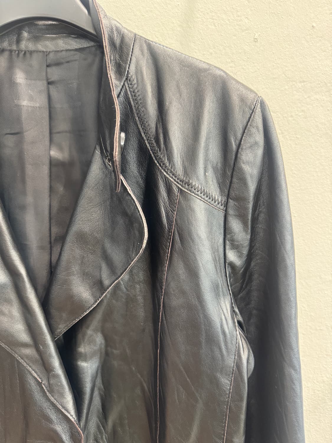 vintage 램스킨 코트 상품이미지2