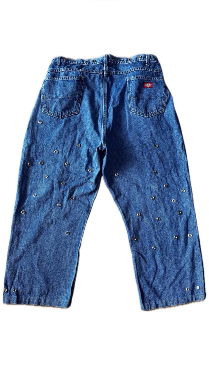 디키즈 스터드 스냅 데님 팬츠 상품이미지2
