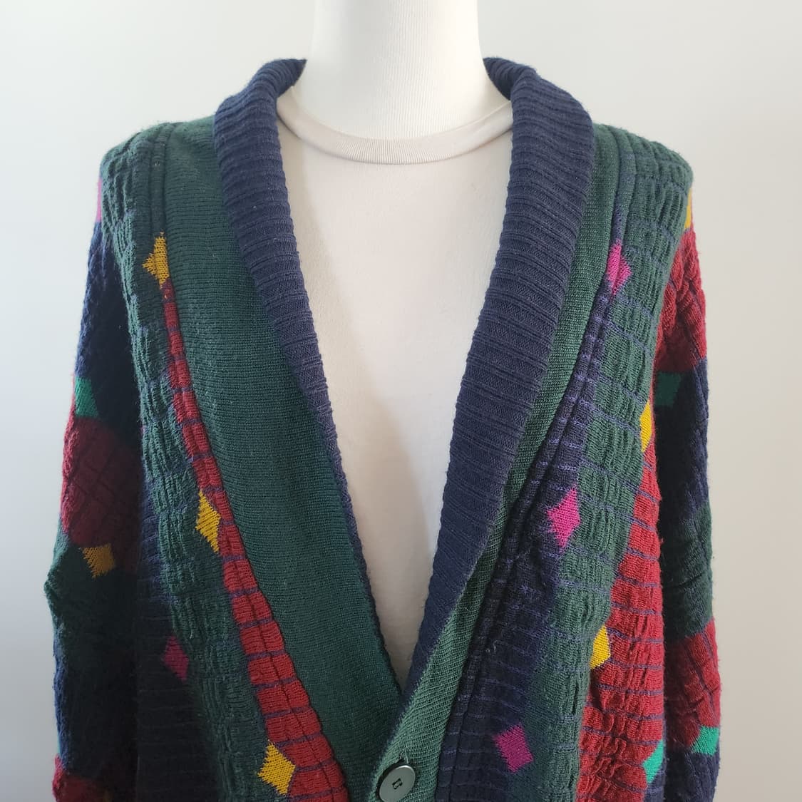 Calo colucci 케이블 빈티지 가디건 상품이미지2