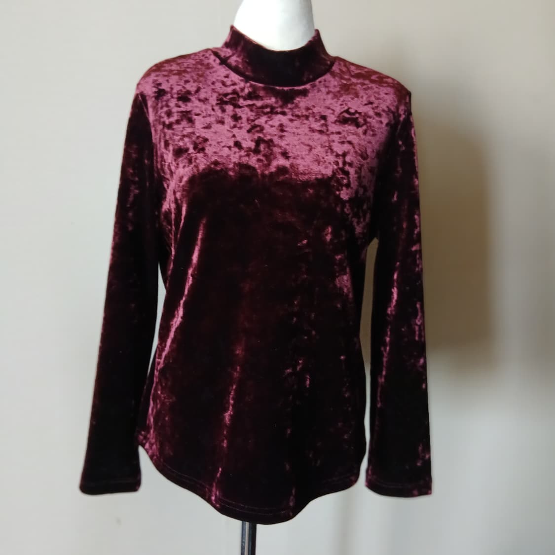 26-3 에고이스트 레이스 벨벳블라우스 55 상품이미지1