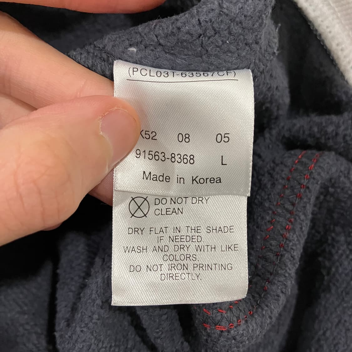 378 리바이스 엔지니어드진 반집업 후드티 상품이미지4