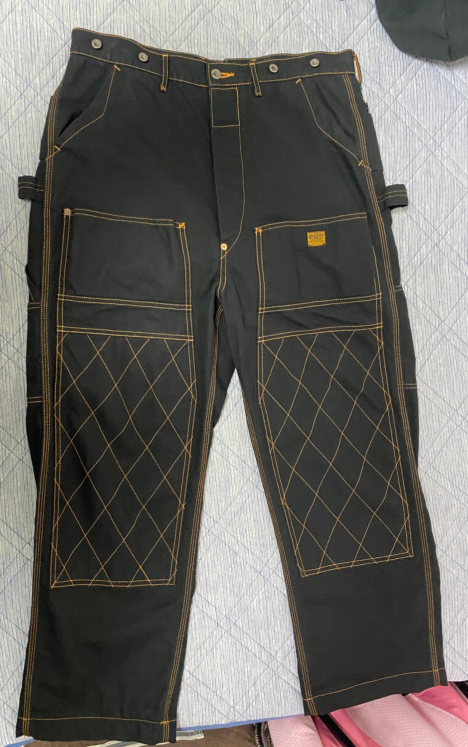 캐피탈 럼버 팬츠 블랙 4사이즈 상품이미지1