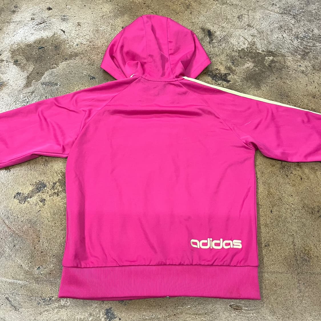 아디다스 핑크 레몬 후드집업 후플 플락 져지 90 상품이미지4
