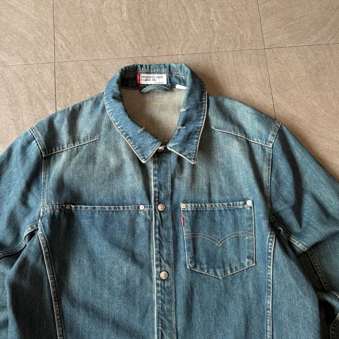 리바이스 정품 엔진 데님 자켓  상품이미지3