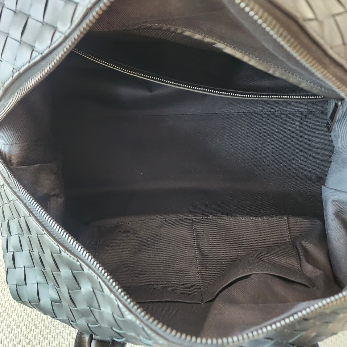 초민트급 보테가베네타 599652 인트레치아토 토트 더플 보스턴백 상품이미지10