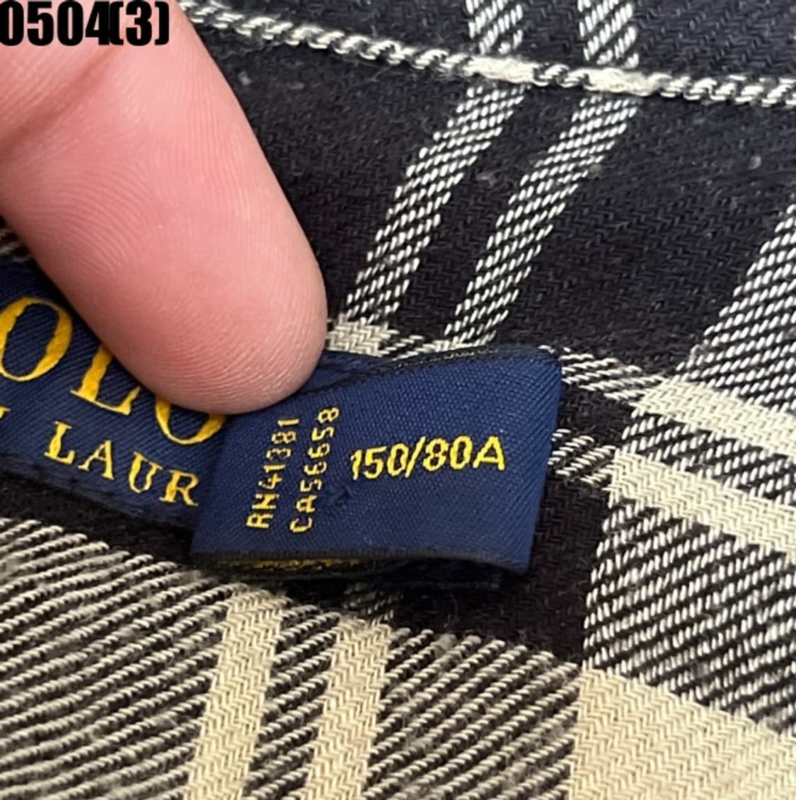 폴로 랄프로렌 체크 원피스 상품이미지5
