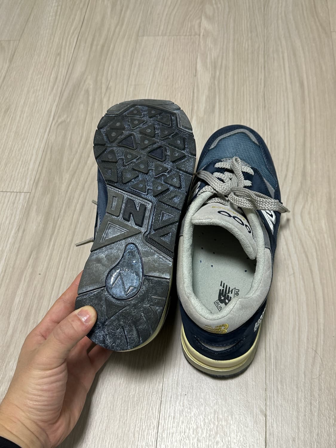 뉴발란스 1600 프리미엄빈티지 네이비컬러 265 상품이미지5