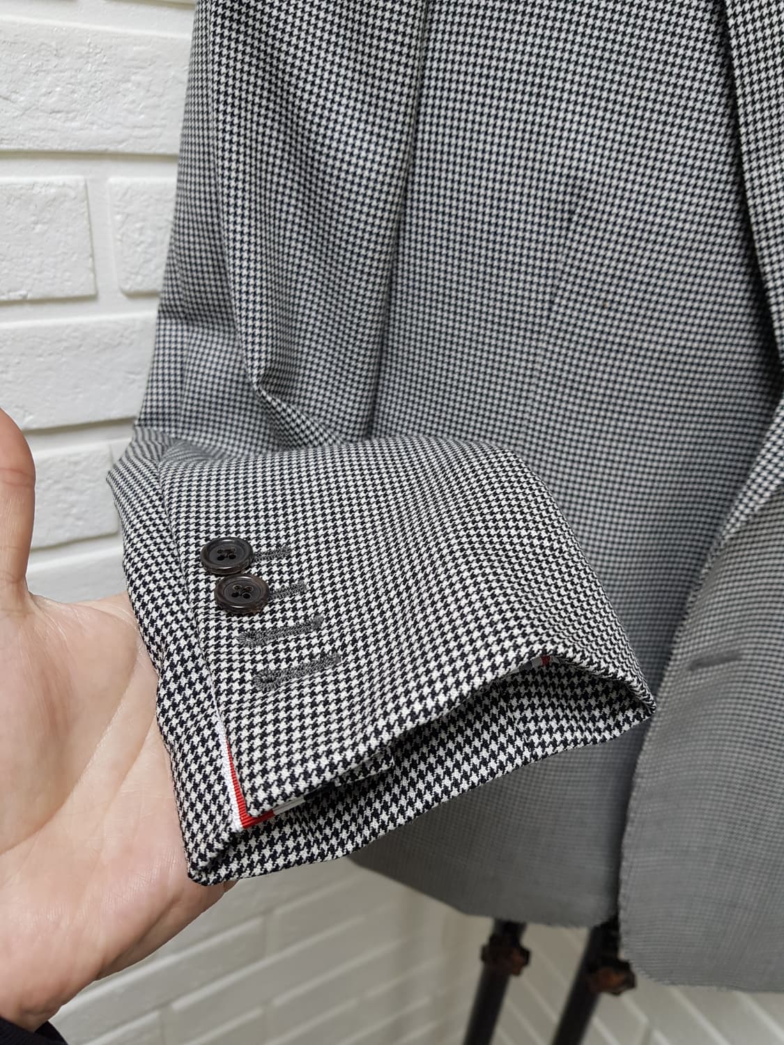 [2/정품] 톰브라운 체크 블레이저 자켓 상품이미지4