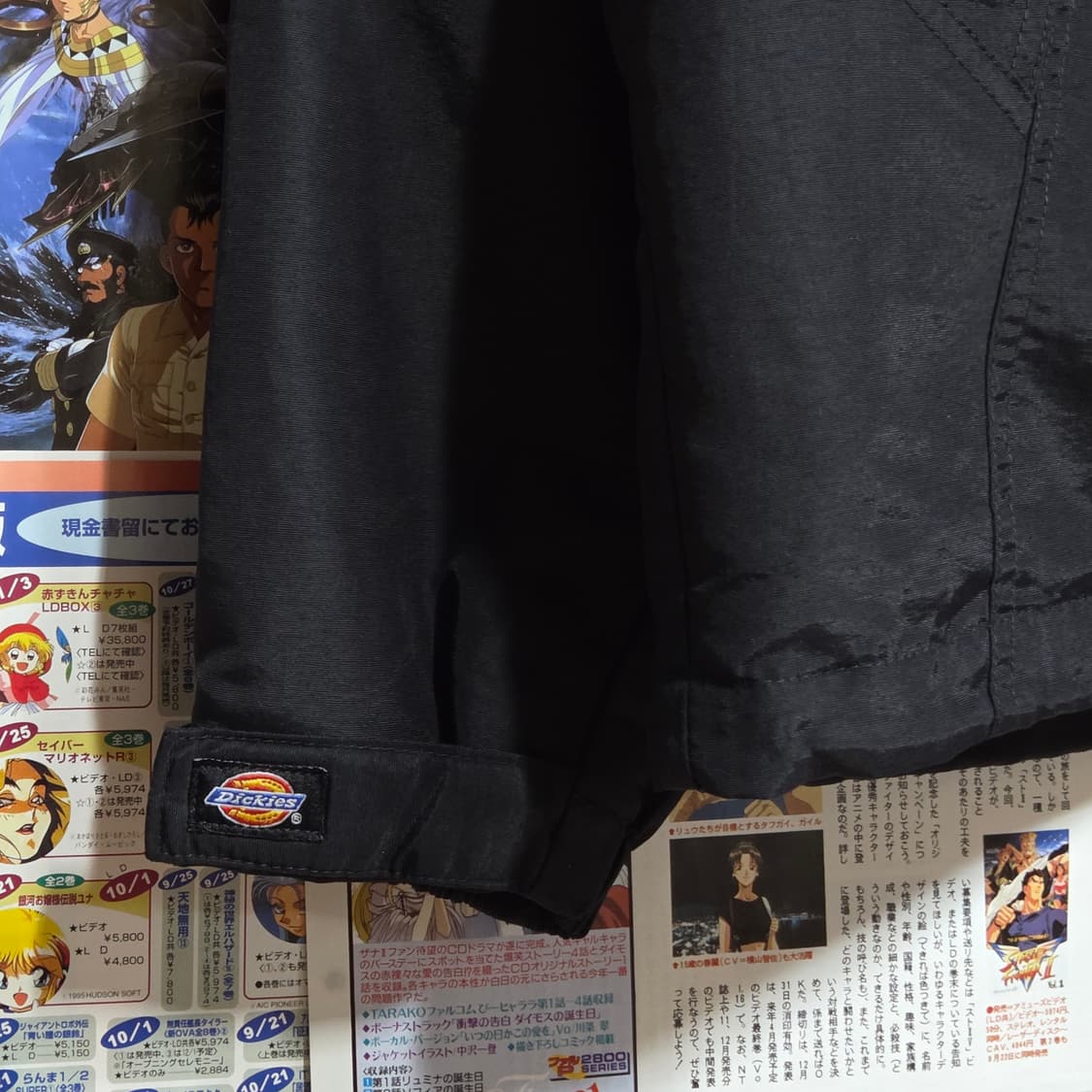 디키즈 사이드 포켓 블랙 바람막이 자켓 상품이미지5