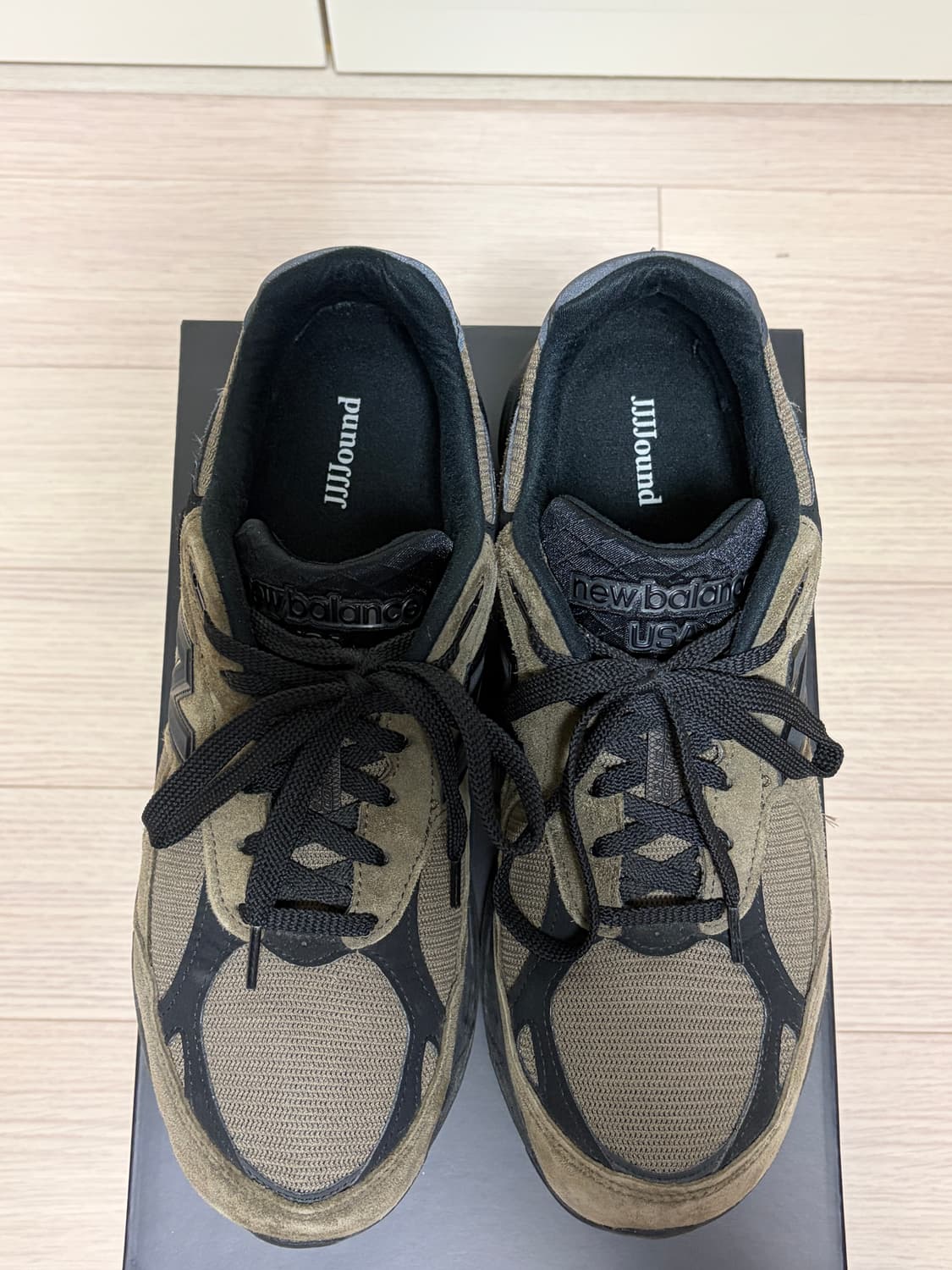 [285] 뉴발란스 x JJJ자운드 990v3 브라운 블랙 상품이미지3