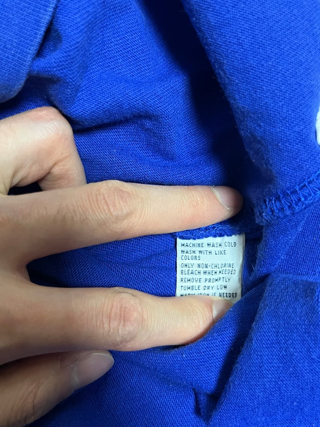 폴로 랄프로렌 럭비티셔츠 블루 S 상품이미지4