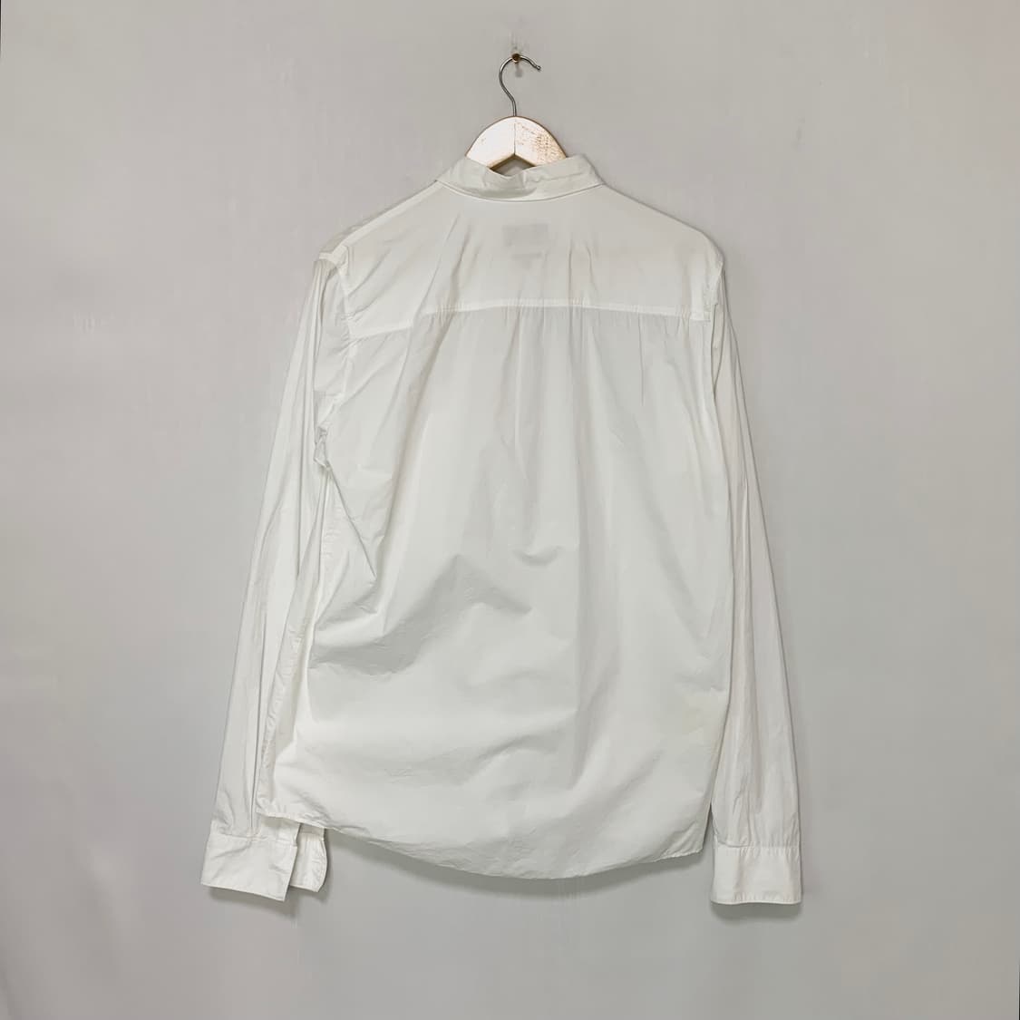 휴고보스 화이트 빈티지 디테일 셔츠 슬림 라인 XL 상품이미지7