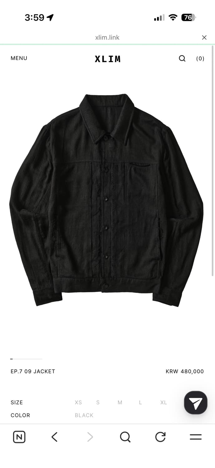 Xlim ep7 09 jacket 상품이미지1