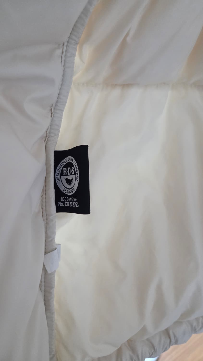 노스페이스 화이트 라벨 노벨티 눕시 다운 자켓 크림 상품이미지7