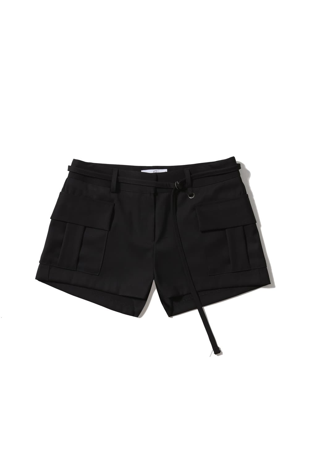 어니브 POCKET MICRO SHORT PANT BLACK 상품이미지2