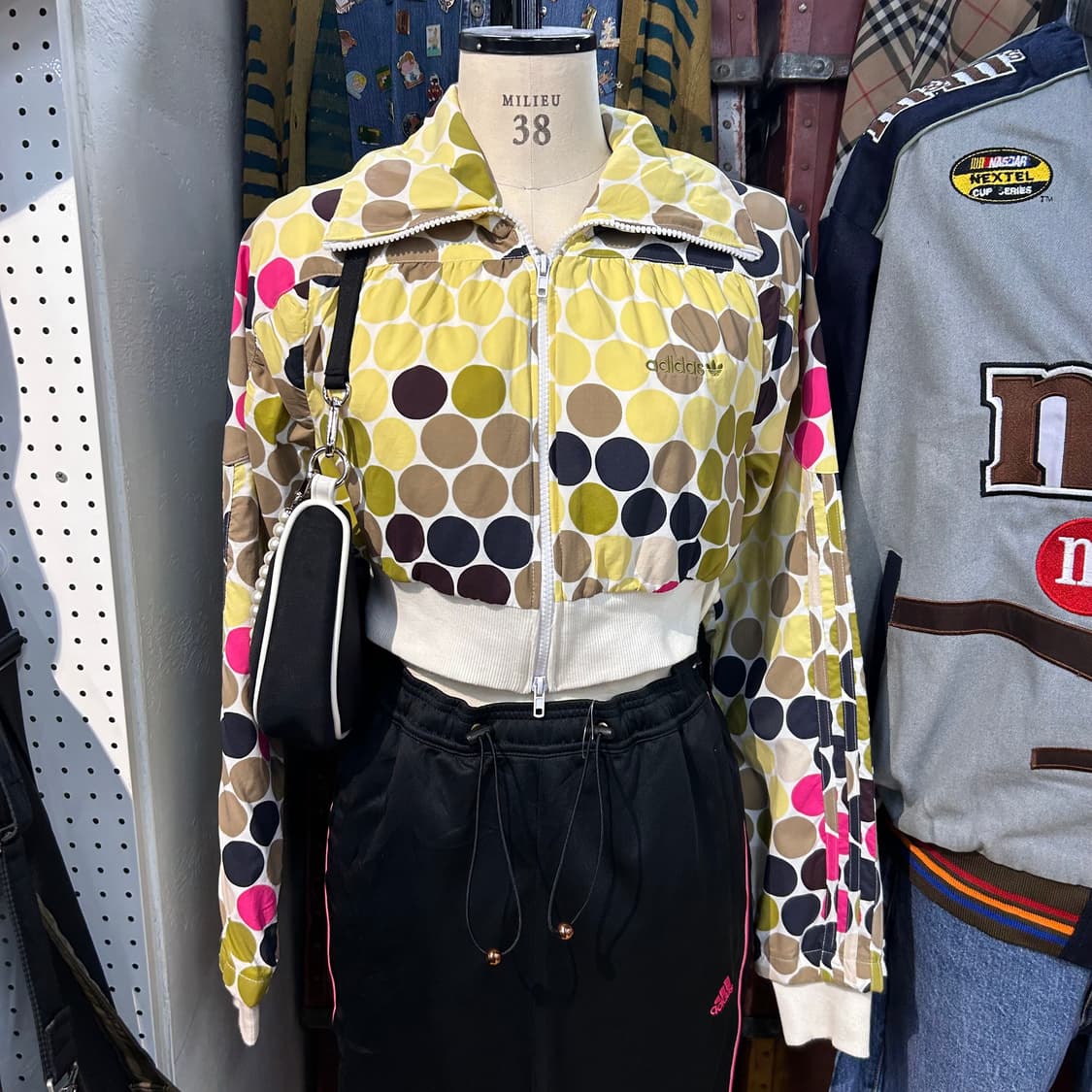 Adidas Yellow Dot Crop Jersey 상품이미지2