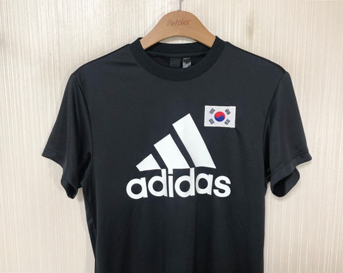 아디다스국대 국대KOREA 태권도국대 트레이닝티셔츠 S(90) 상품이미지2