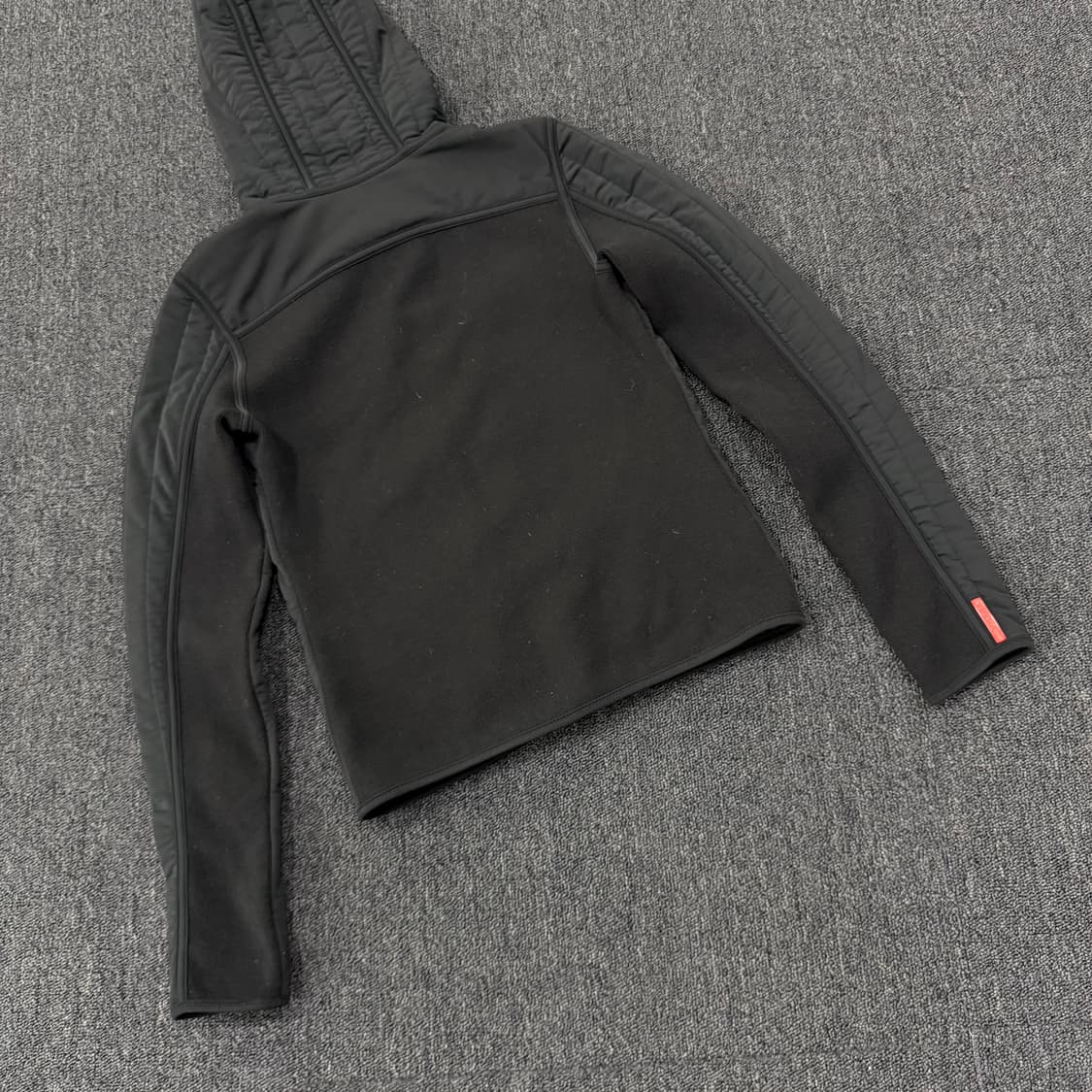 00s 프라다 플리스 퀼팅 후드 집업  상품이미지7