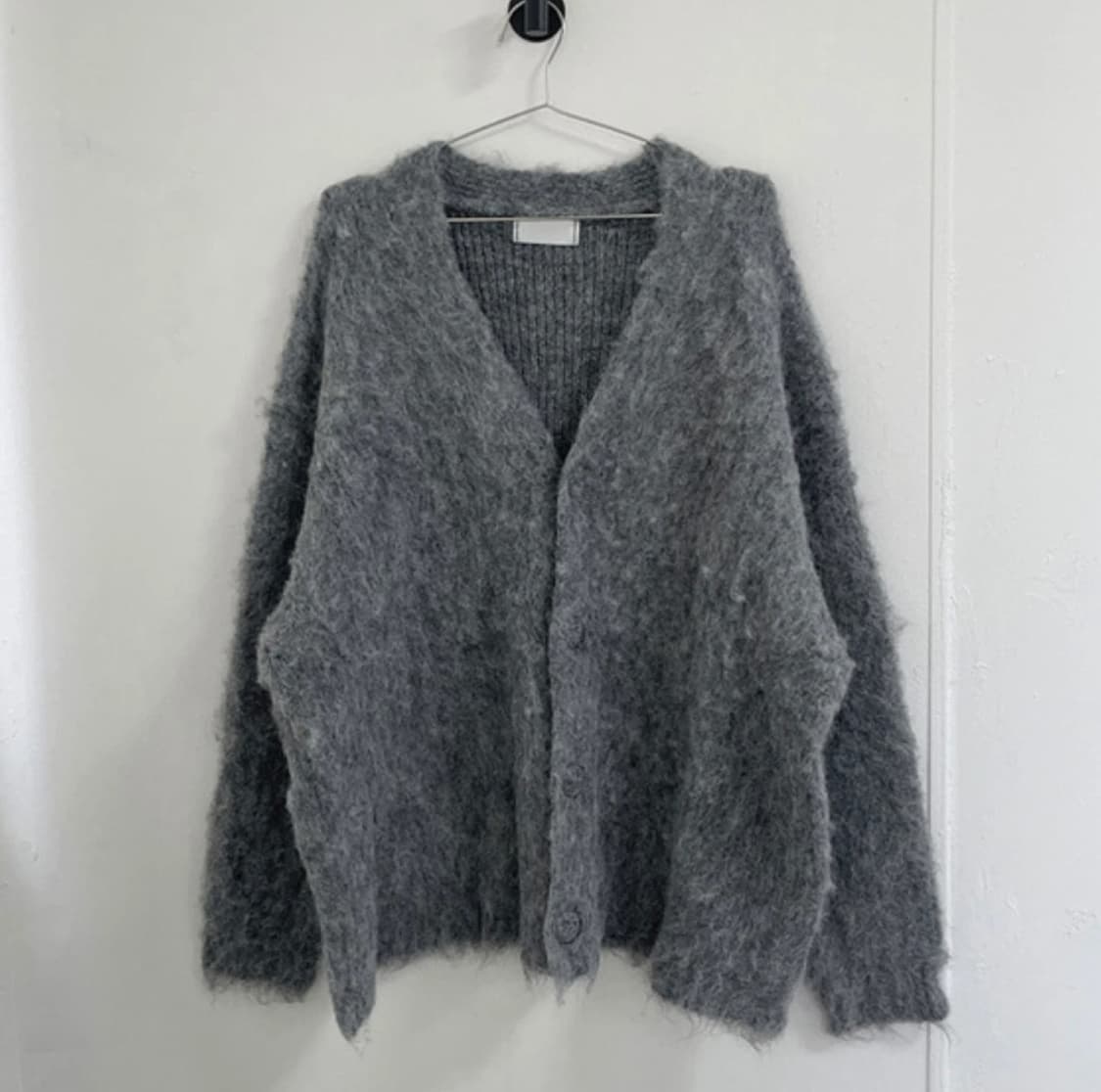 eerhouse brush cardigan 그레이 상품이미지1