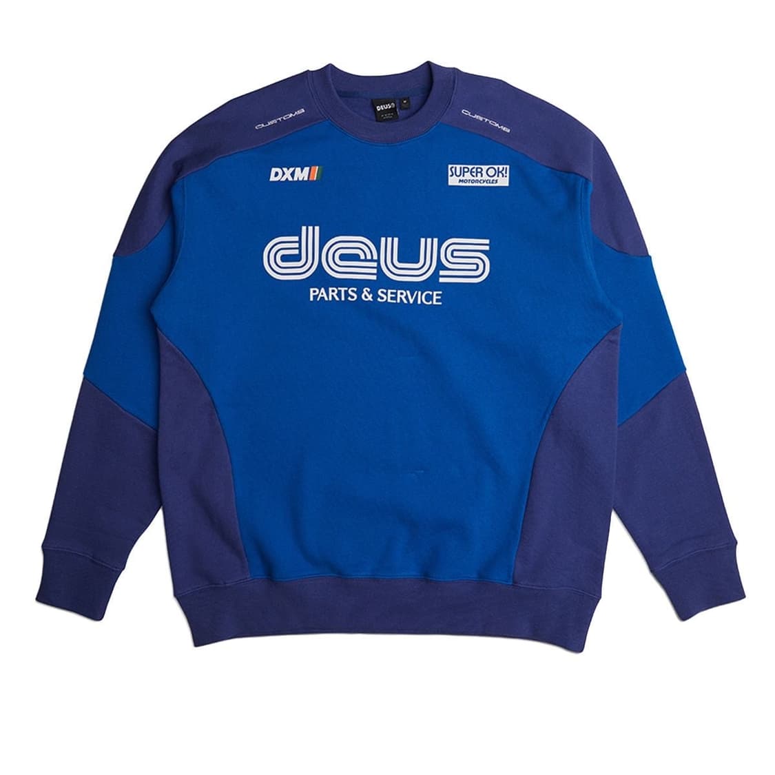 데우스 투어링 크루 맨투맨 L사이즈 판매 상품이미지6