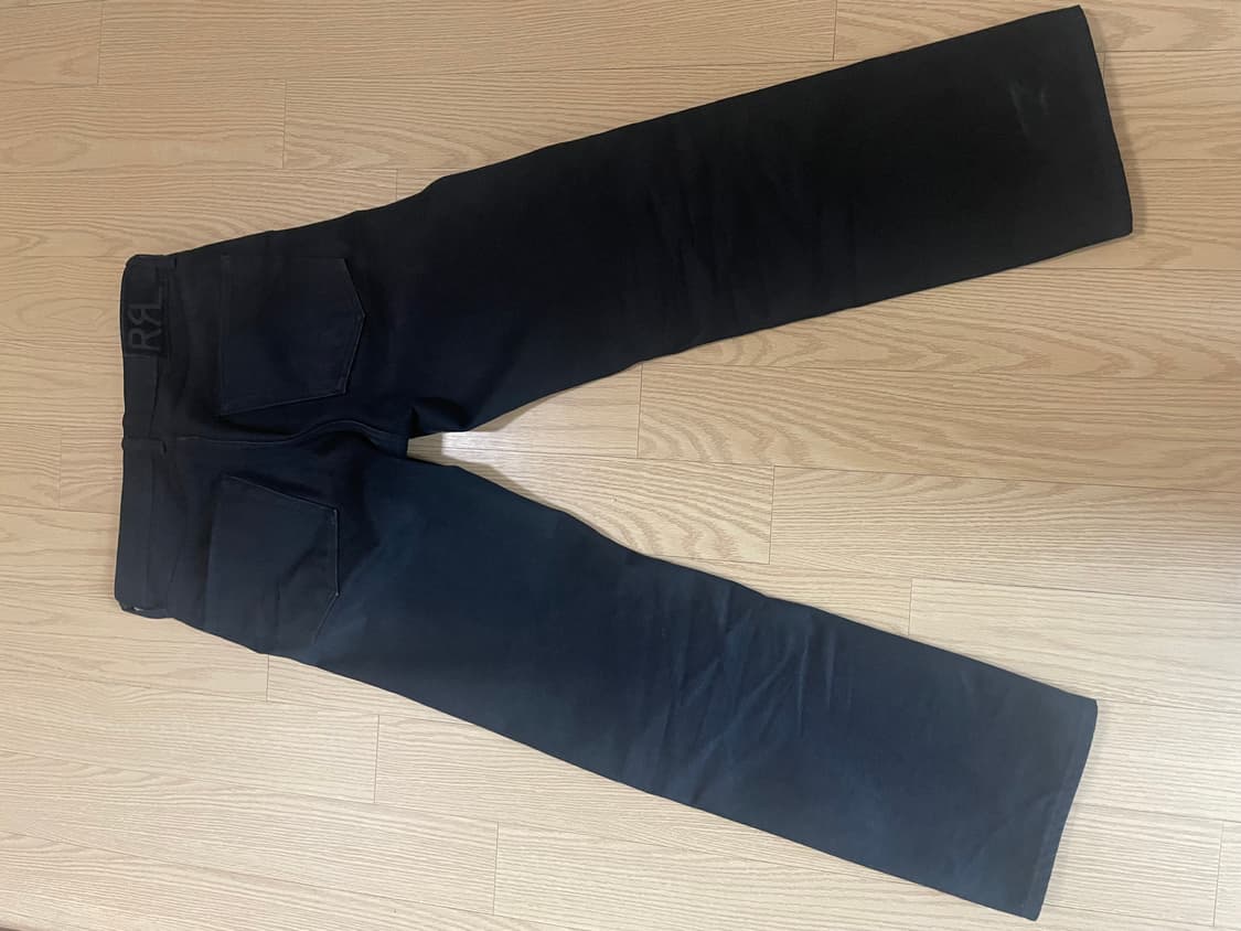 RRL 빈파포 블랙온블랙 28사이즈 상품이미지2