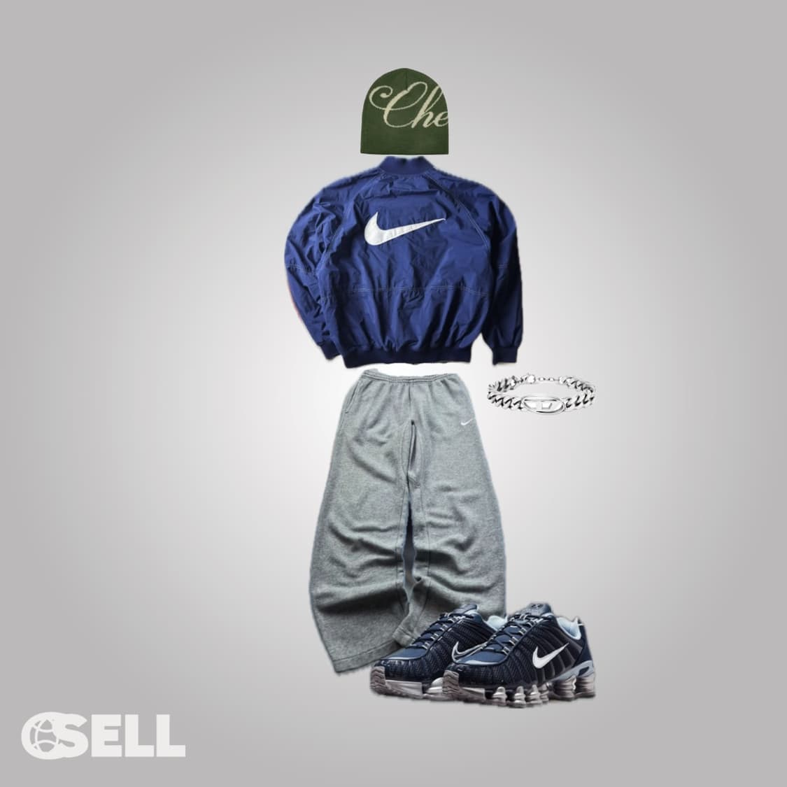 나이키 90s 백로고 바람막이자켓 상품이미지2