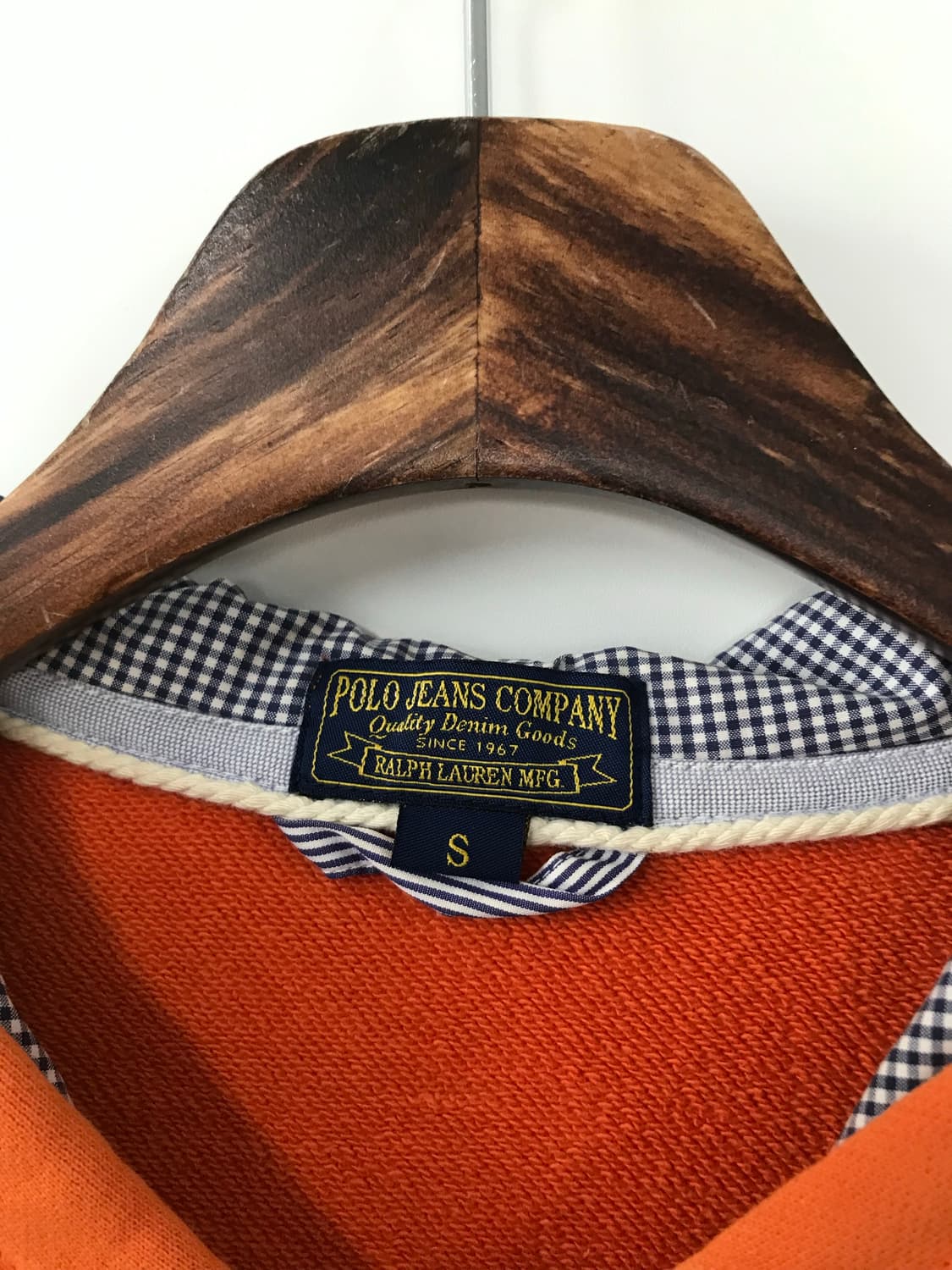 폴로 진스 오렌지 후드집업 상품이미지6