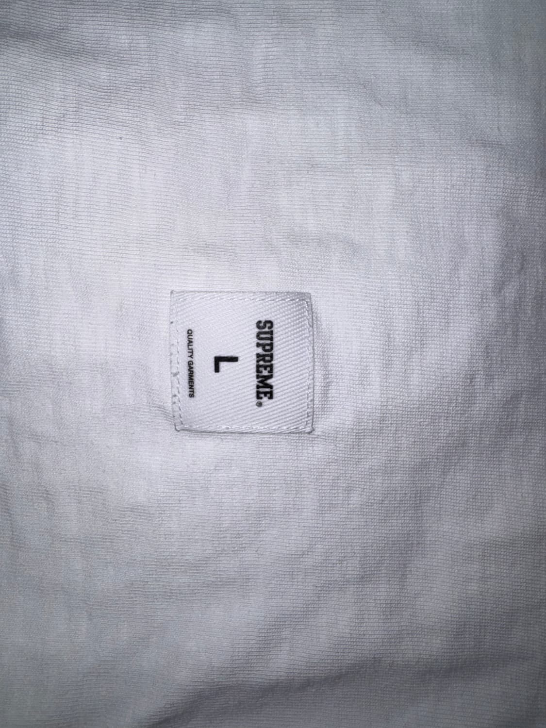 [L] 슈프림(Supreme) 24FW 자수 로고 반팔 티셔츠 상품이미지5