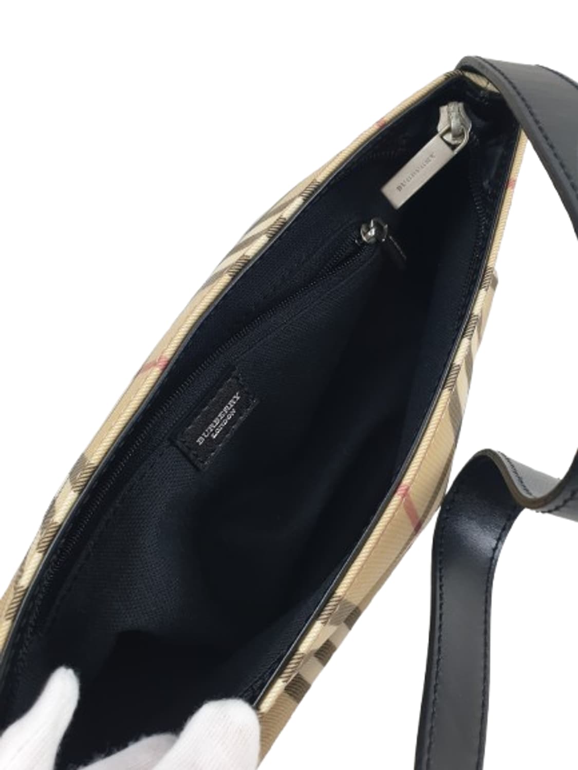 버버리 노바체크 바게트백 상품이미지9