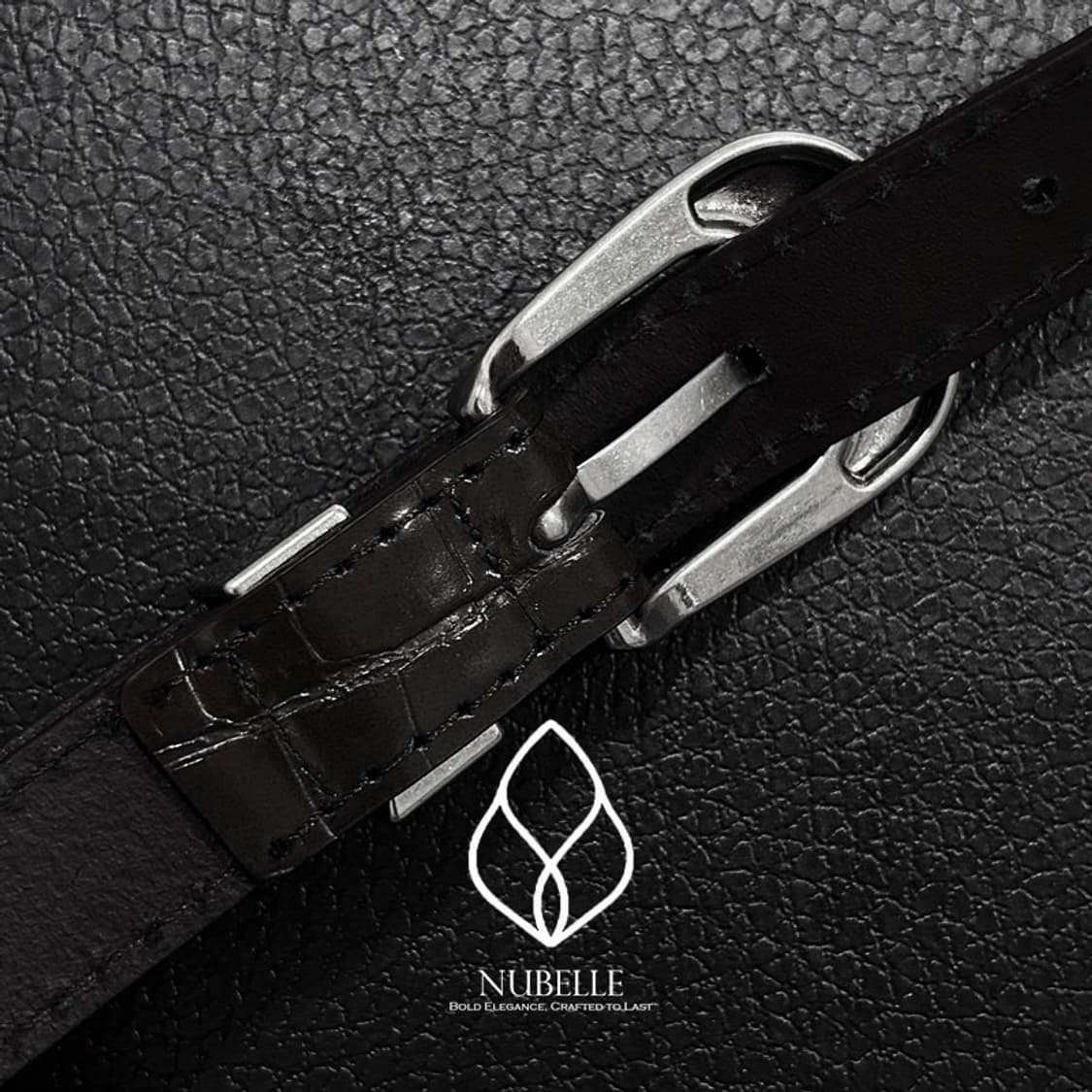 🌗 Alligator western belt / 크로커다일 웨스턴 벨트 상품이미지7