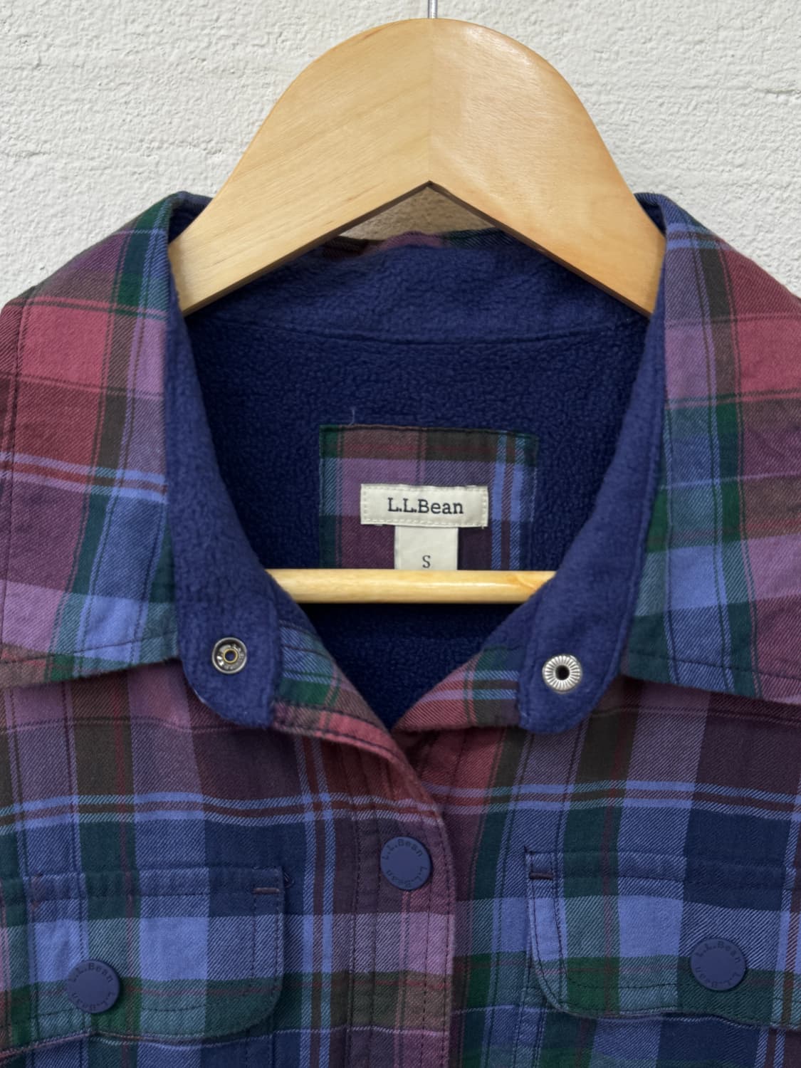 엘엘빈 플리스 셔츠(T24) 상품이미지2