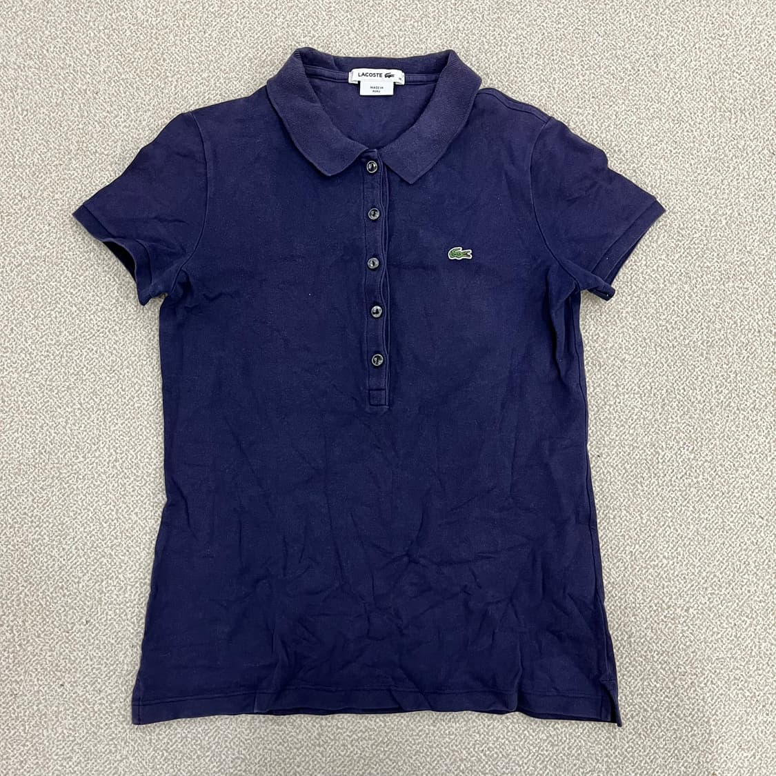 38 라코스테 반팔 카라 티셔츠 0210M 상품이미지1