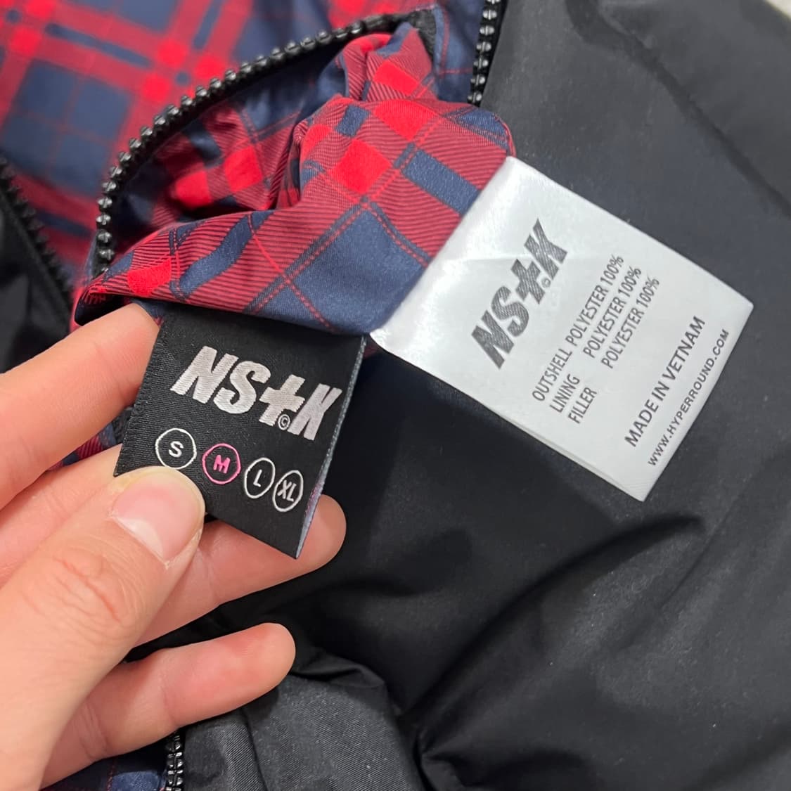 [95-100] 네스티킥 리버시블 패딩 상품이미지5